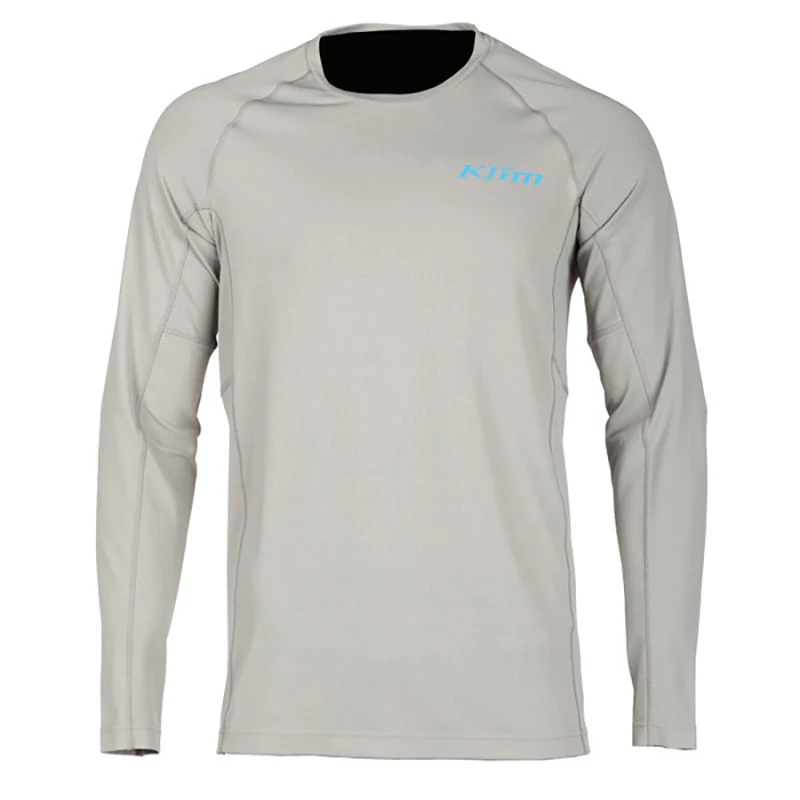Maglie Maglia Klim Aggressor -1.0 Ls Grigio 1 Maglie Maglia Klim Aggressor -1.0 Ls Grigio