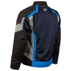 Tessuto Traforate Giacca Klim Induction Navy Blu -Klim klim induction jacket blu 3