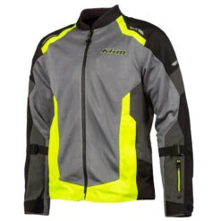 Tessuto Traforate Giacca Klim Induction Hi-vis Monument Grigio