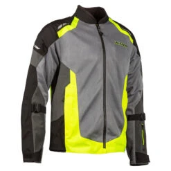 Tessuto Traforate Giacca Klim Induction Hi-vis Monument Grigio -Klim klim induction jacket giallo 3