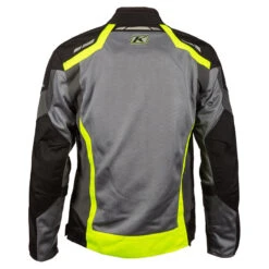 Tessuto Traforate Giacca Klim Induction Hi-vis Monument Grigio -Klim klim induction jacket giallo 4