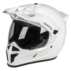 Crosstourer Casco Klim Krios Karbon Bianco Lucido