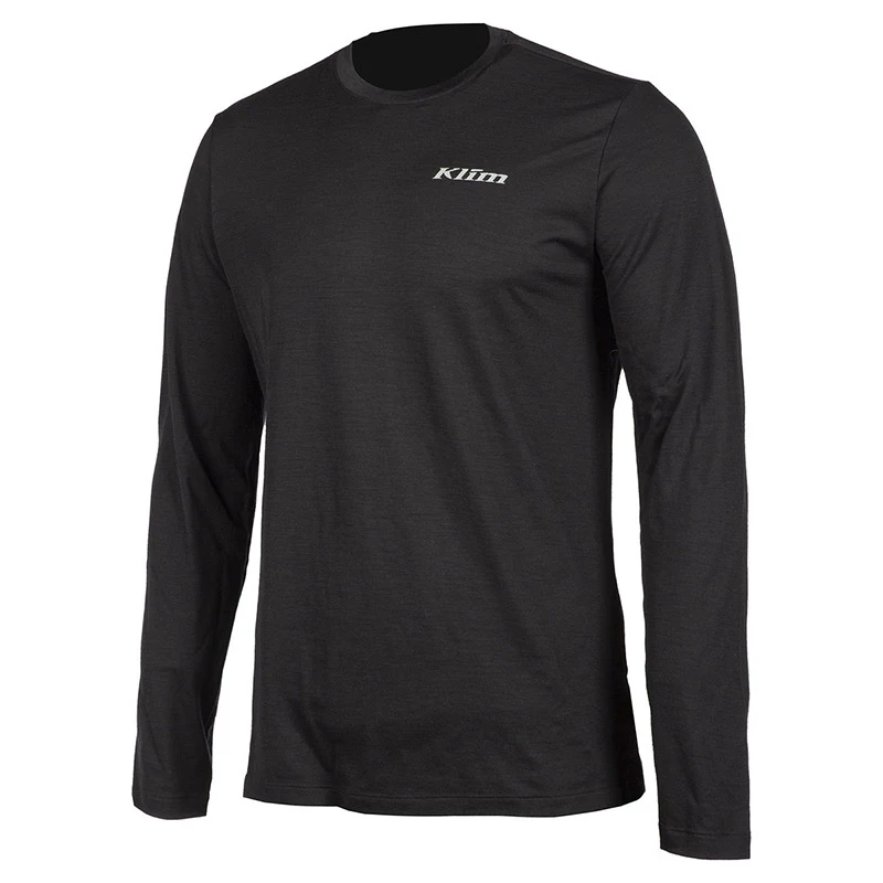 Maglie Maglia Klim Teton Merino Wool Ls Nero 1 Maglie Maglia Klim Teton Merino Wool Ls Nero