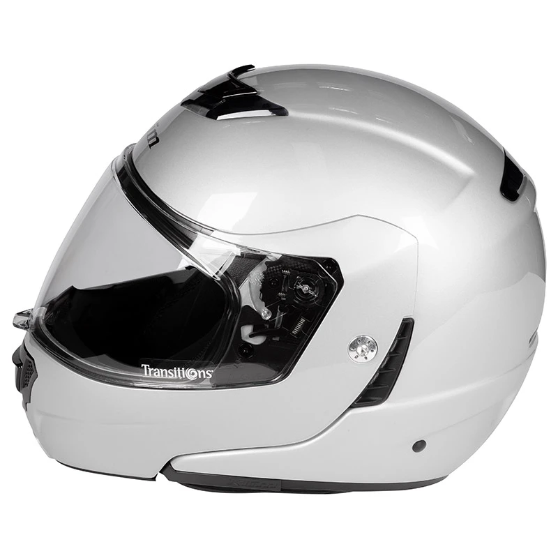 Fibra Casco Modulare Klim Tk1200 Argento 2 Fibra Casco Modulare Klim Tk1200 Argento - immagine 2