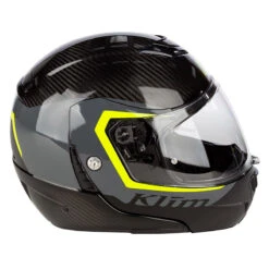 Fibra Casco Modulare Klim Tk1200 Stark Asphalt Hi-vis -Klim klim tk1200 stark asphalt hivis helmet 3